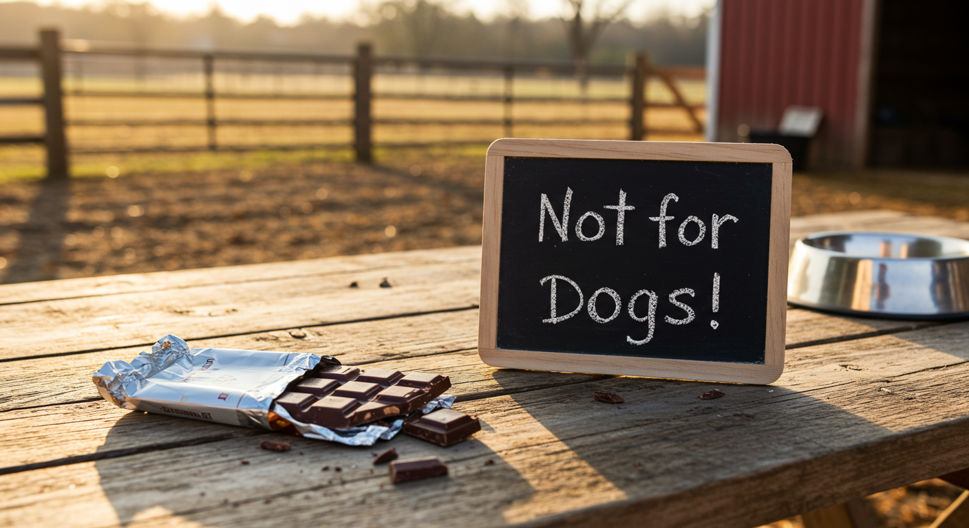 Illustration of Can Milk Chocolate Kill A Dog